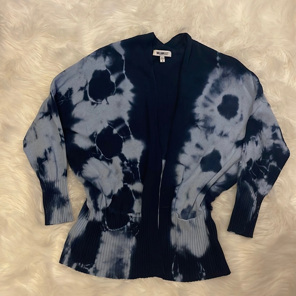 William Rast Tie Dye Cardigan NWOT